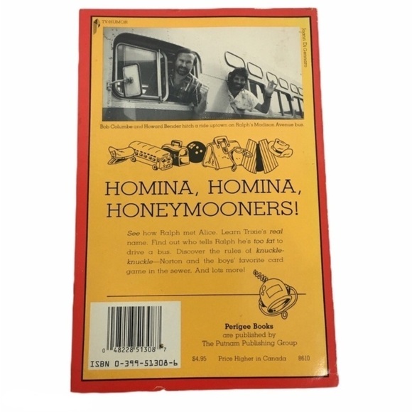 VINTAGE Honeymooners An Illustrated Trivia Book Bob Colombe Comic Retro Game Fun - Picture 2 of 14